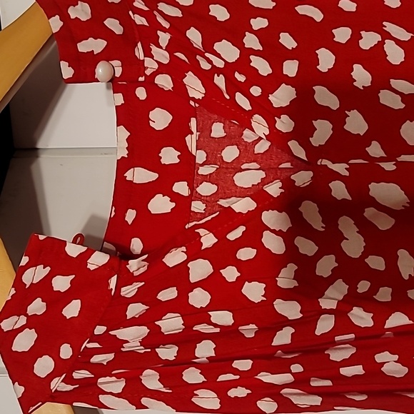 NWOT Red/white Dress Size Large - Picture 4 of 4